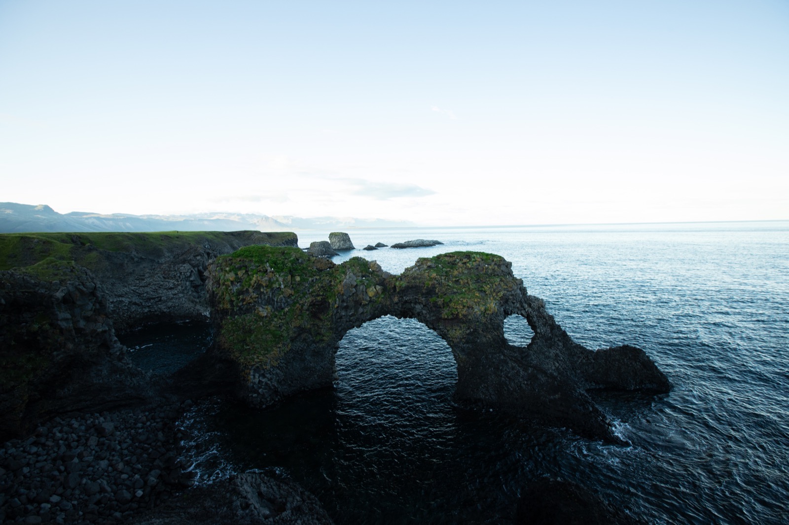 Gatklettur Rock Arch, South Coast